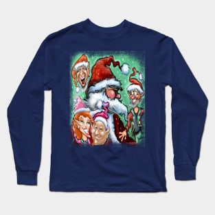 Santa and Elves Long Sleeve T-Shirt